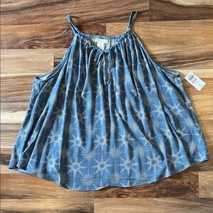 NWT Torrid Festi gauze halter top size 2 2x 18 20